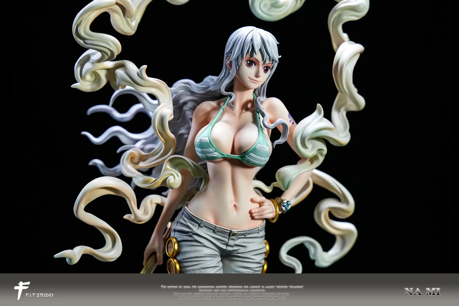 F.I.T Studio - One Piece Nika Form Nami resin statue Navy Toys anime figure
