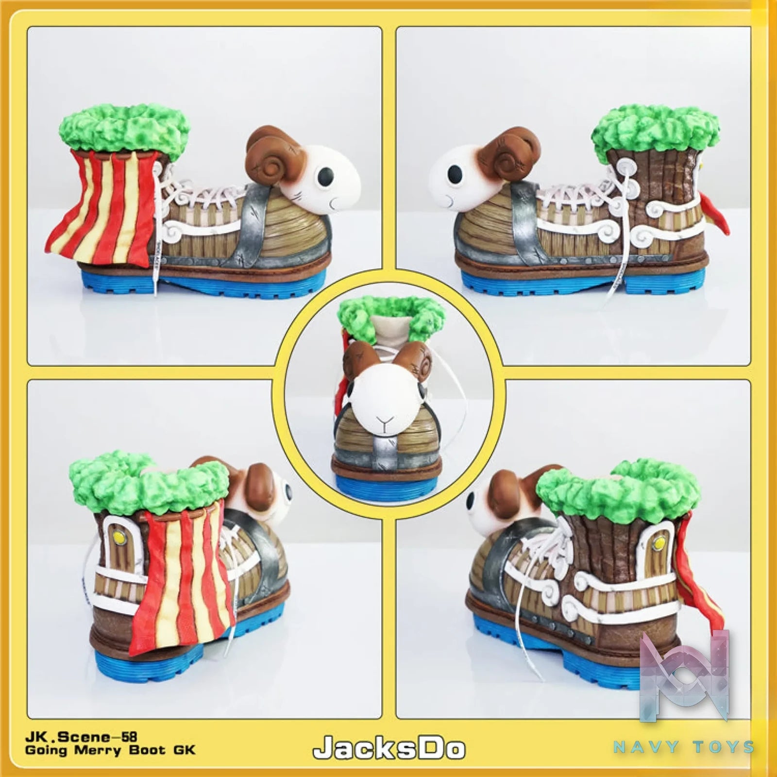 JacksDo Studio – One Piece Going Merry Boots