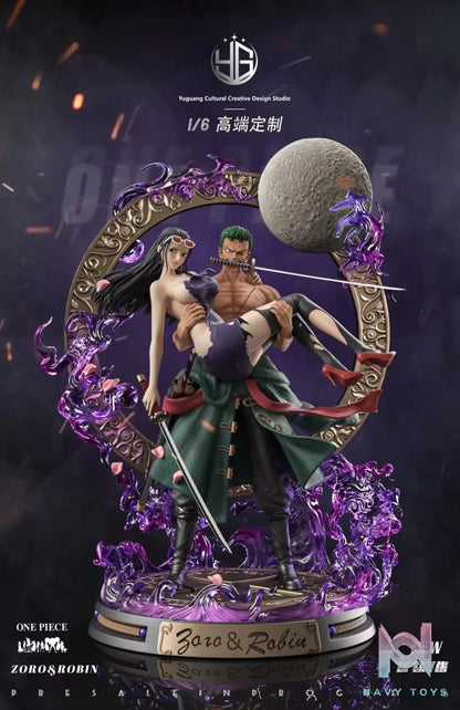 Yuguang Cultural Creative Design Studio – One Piece Roronoa Zoro and Nico Robin