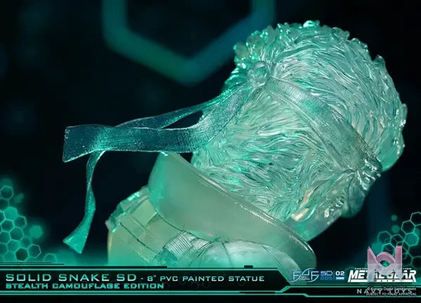 First 4 Figures – Metal Gear Solid – Solid Snake SD 8″ PVC Painted statue (Licensed)