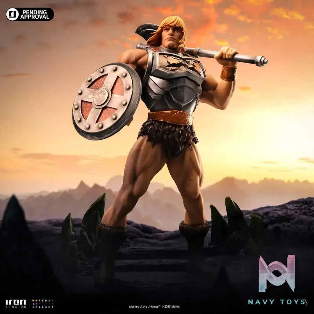 Iron Studios – He-Man Battle Armor Version Statue Masters of the Universe HEMAN122825-10 (Licensed)