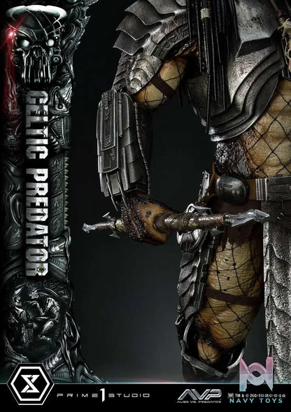 Prime 1 Studio Museum Masterline Alien vs. Predator Celtic Predator MMPR-05 MMPR-05S
