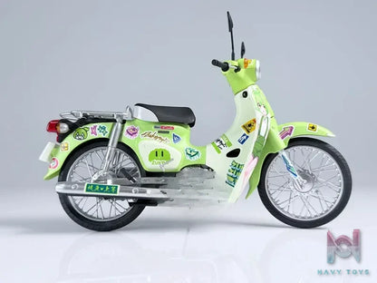 PLUM – 1/12 NEXT Tohoku Zunko: Zundamon Project Honda Super Cub (Zundamon Edition) Plastic Model (Licensed)