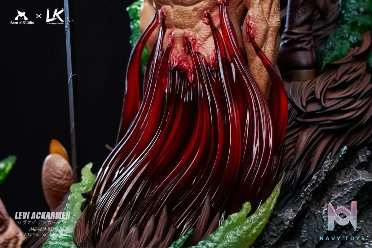 Levi Ackerman - Attack on Titan - Bear K Studio x LK Studio resin statue bear k Studio x Lk Studio anime figure