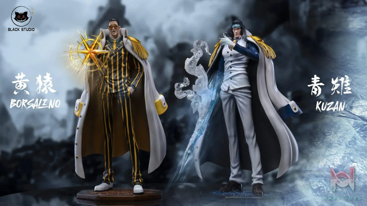 Black Studio – One Piece Marine Series Completion Resonance 20th Marine Kuzan & Borsalino