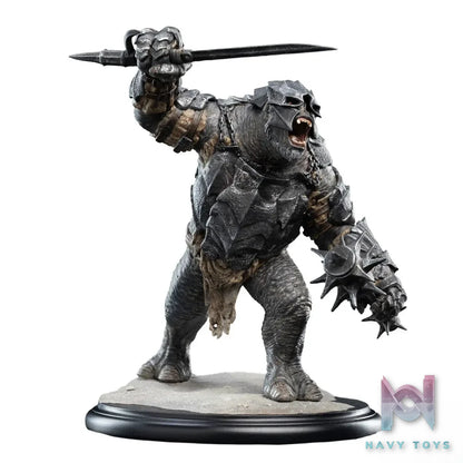 WETA Workshop Studio – The Lord of the Rings Trilogy Miniature Statue-Olog-hai of the Black Gate Statue 86-01-04766 (Licensed)