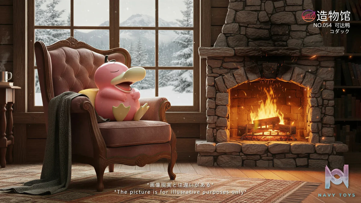ZaoWu Museum Studio – Snowman Psyduck X Psyduck Pokémon