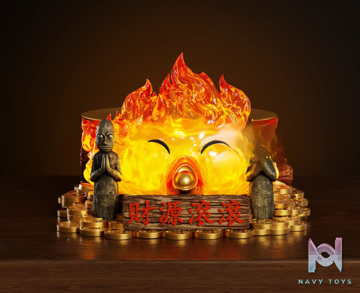 WAWA Studio – Lucky Series Lucky Calcifer Tray Howl’s Moving Castle