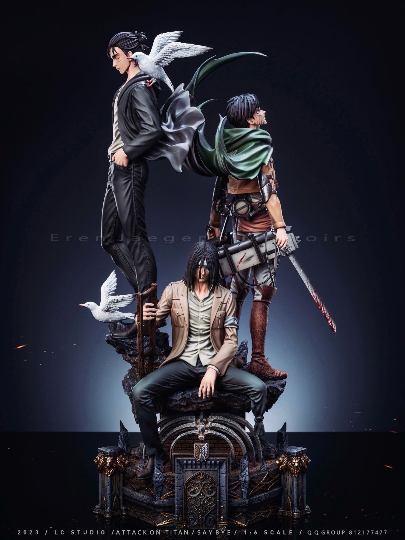 Life Of Eren Jeager - Attack On Titan - LC Studio resin statue lc Studio anime figure