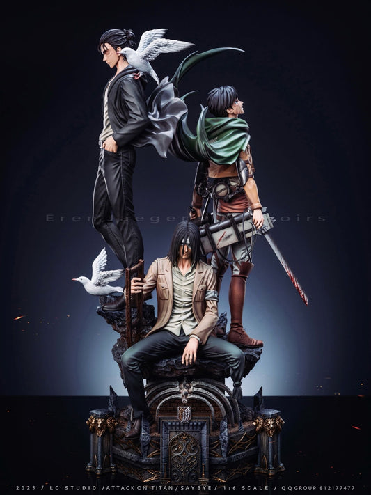 Life Of Eren Jeager - Attack On Titan - LC Studio resin statue lc Studio anime figure