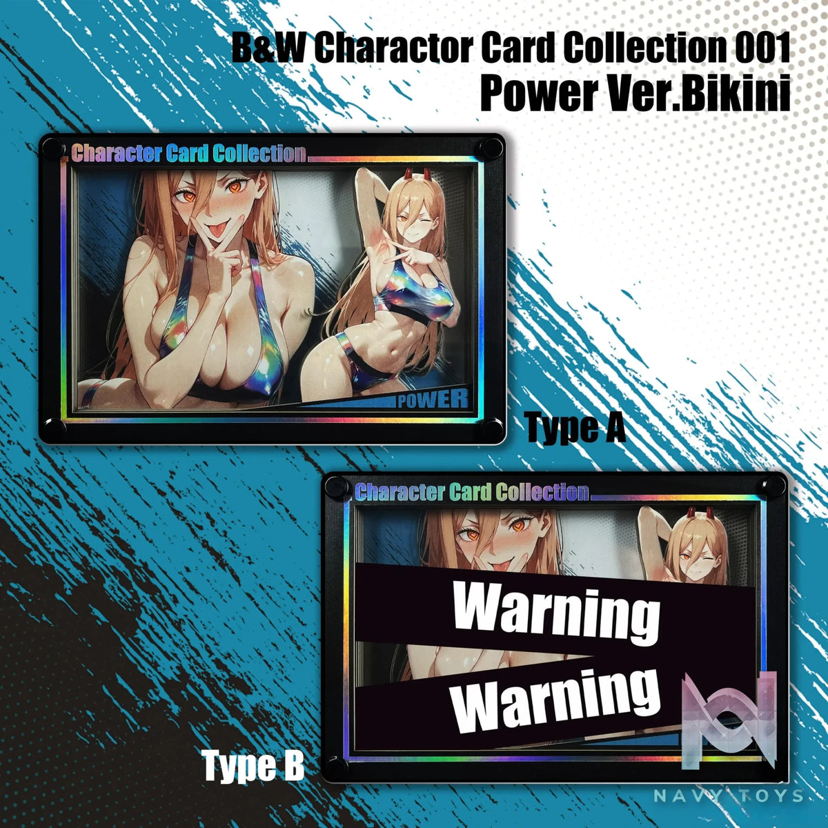 B&W Studio – Character Card Collection Desktop Decor Card #1 ***** Bikini ********​****