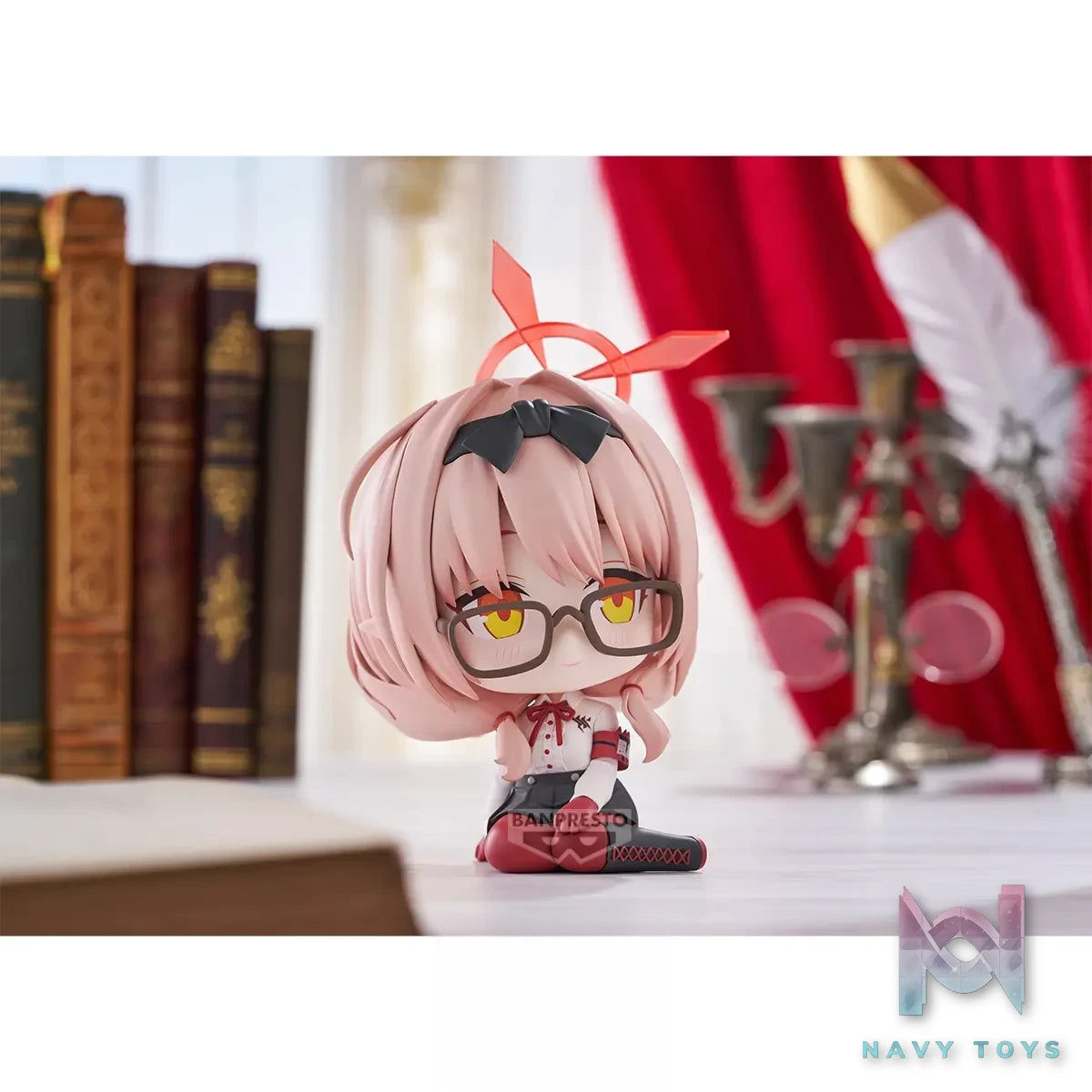 BANPRESTO – Blue Archive Sitting Pose Figure Hinomiya Chinatsu Scale Figure (Licensed)