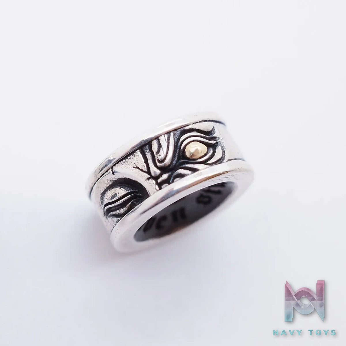 Raven Studio (silver jewelry) – Original Exclusive “Rebirth” Buddha Eye Spacer Bead Original