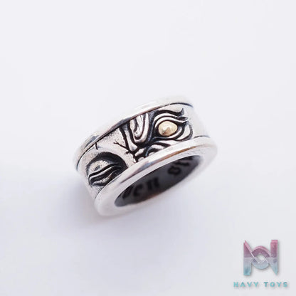 Raven Studio (silver jewelry) – Original Exclusive “Rebirth” Buddha Eye Spacer Bead Original