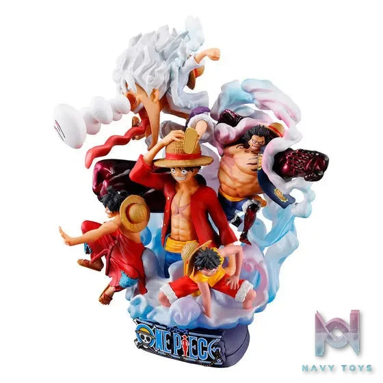 MegaHouse – Petitrama DX LOGBOX RE BIRTH 02 Luffy Special ONE PIECE (Licensed)