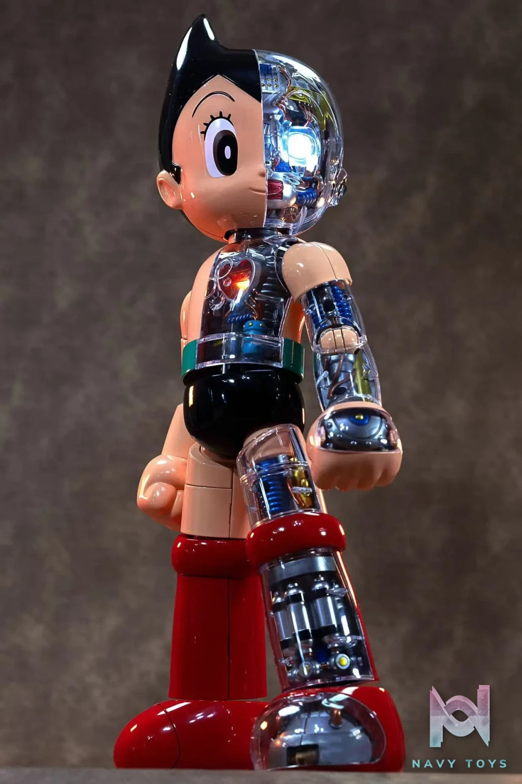 HUNG HING TOYS – Astro Boy TZKA-008 Alloy Action Figure Astro Boy Mechanical Clear DX 3.0 (Licensed)