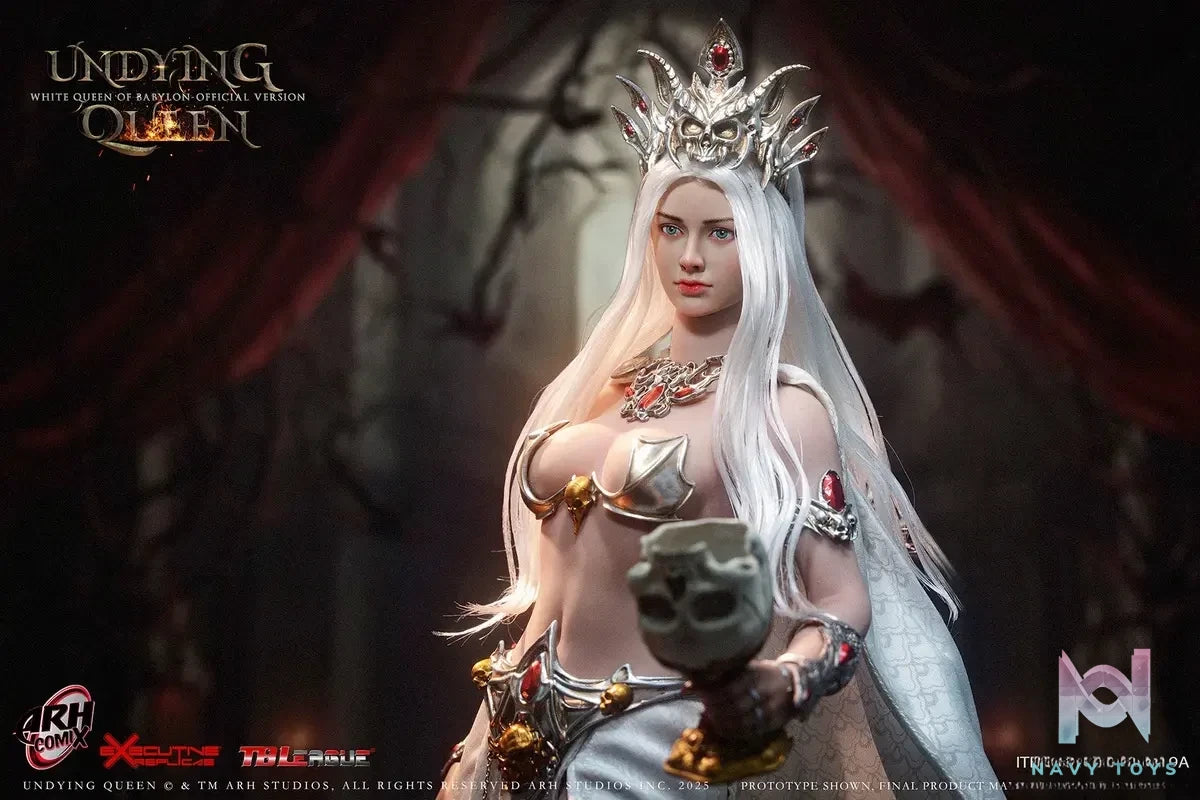 TBLeague – WHITE QUEEN OF BABYLON official version/variation version 1/6 Scale Action Figure PL2025-229A & PL2025-229B (Licensed)