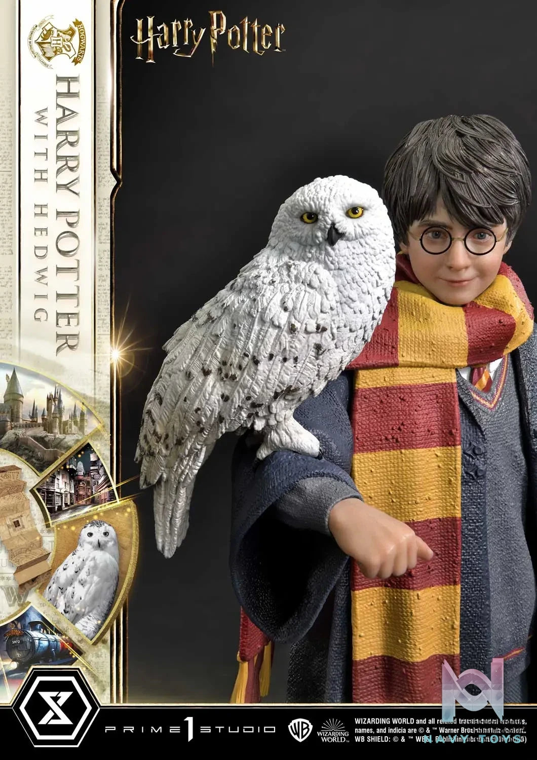 Prime 1 Studio – Prime Collectible Figures Harry Potter Harry Potter With Hedwig PCFHP-03 (Licensed)