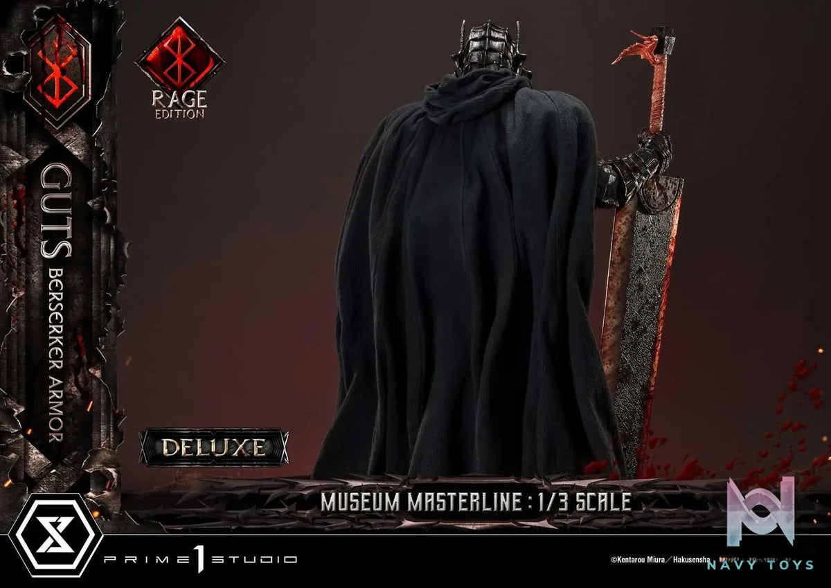Prime 1 Studio – Museum Masterline Berserk Guts, Berserker Armor Rage Edition MMBR-03 MMBR-03DX MMBR-03DXS (Licensed)