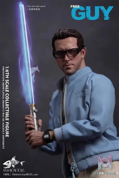 FISH BONETOYS – Original NO: FB-Z021 Out of control NPC FREE GUY 1/6 scale action figure