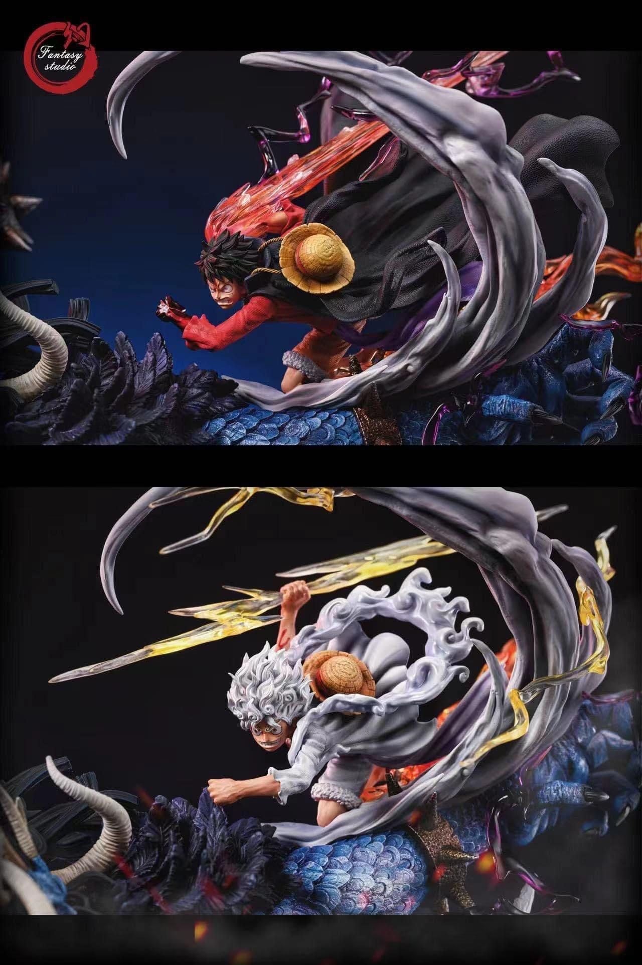 Luffy Nika VS Kaido - One Piece - Fantasy Studio resin statue Fantasy Studio anime figure