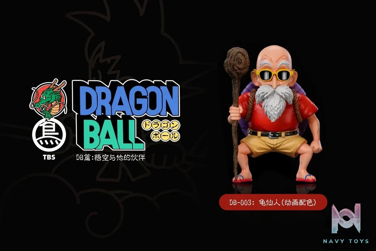 ToyBirds Studio - Dragon Ball Goku Partner DB - 003 Master Roshi resin statue Navy Toys anime figure