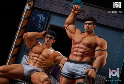 Pencil Box Studio – Tsuru High School for Boys Mathematics Instructor: Mo Qian X Lin Wang 1/6 Scale Statue (Licensed)