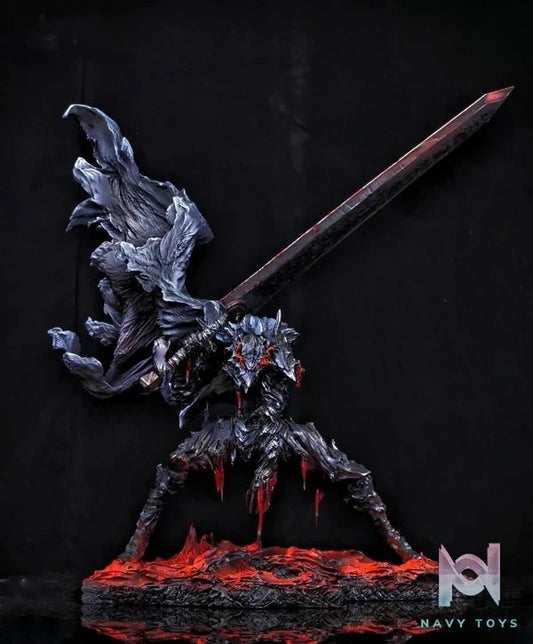 Guts Berserker Armor - Berserk - Iron Curtain Studio resin statue Navy Toys anime figure
