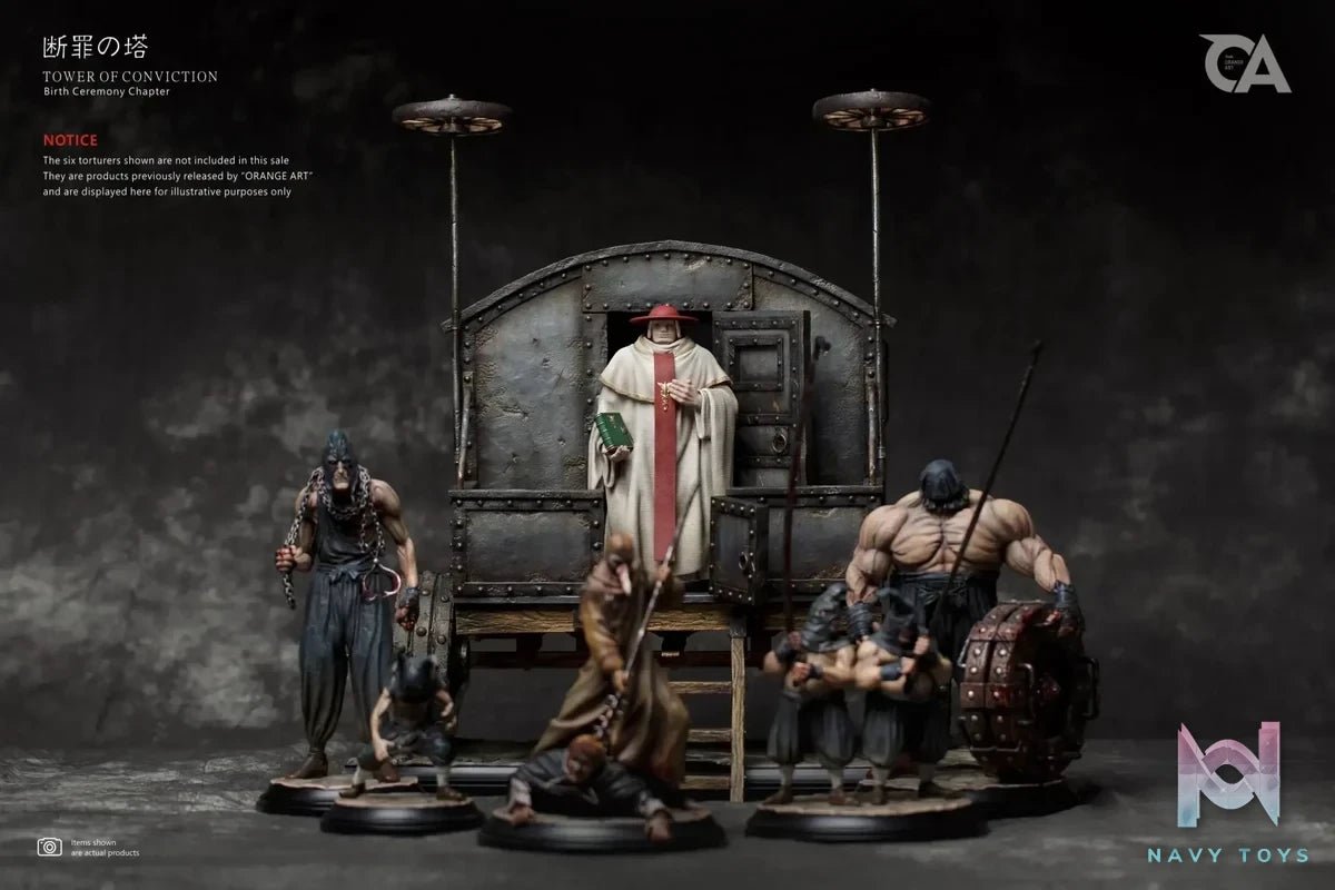 Conviction Tower Father Mozgus - Berserk - Orange Art Studio resin statue Navy Toys anime figure