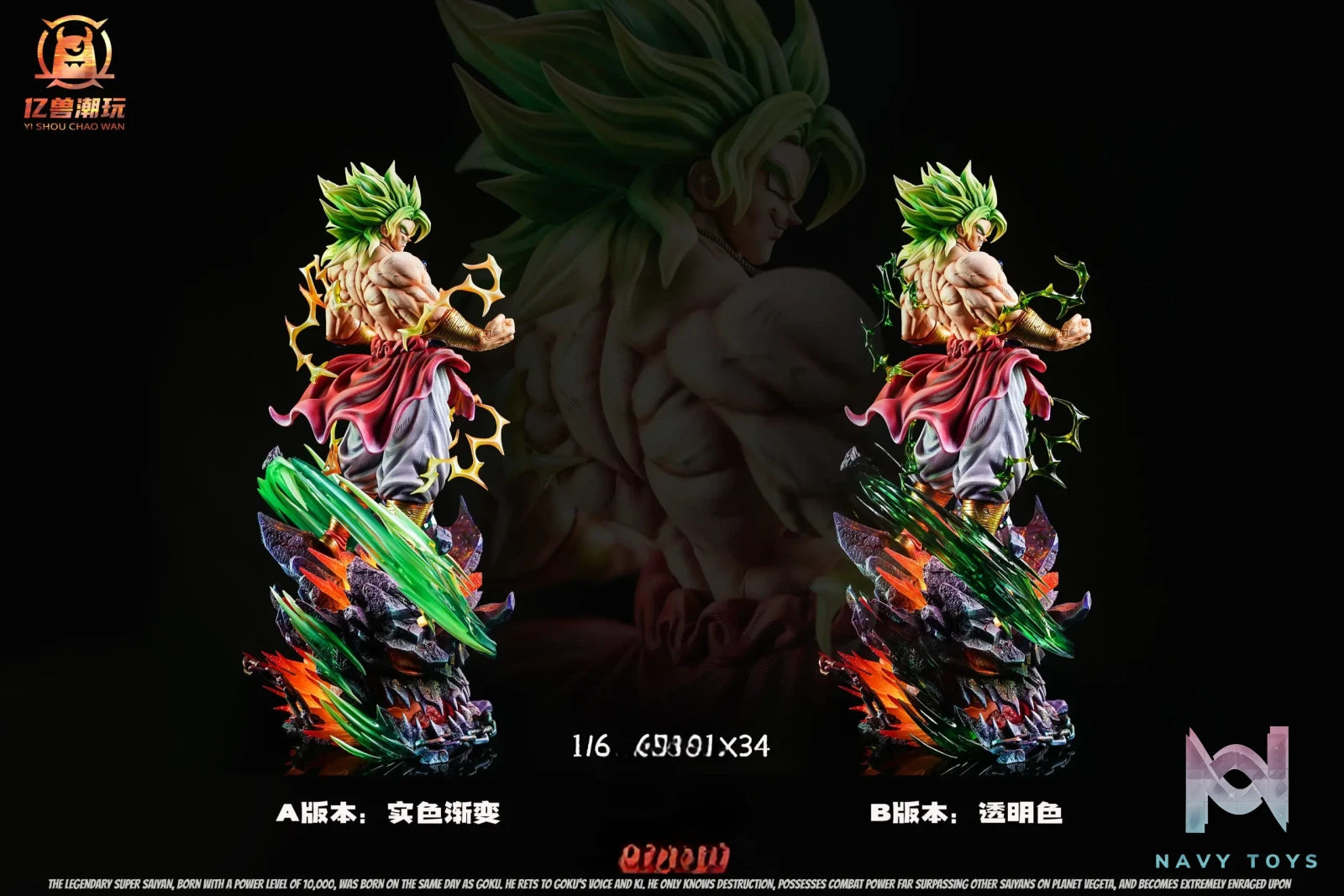 YISHOU Studio – Broly Looking Back Dragon Ball