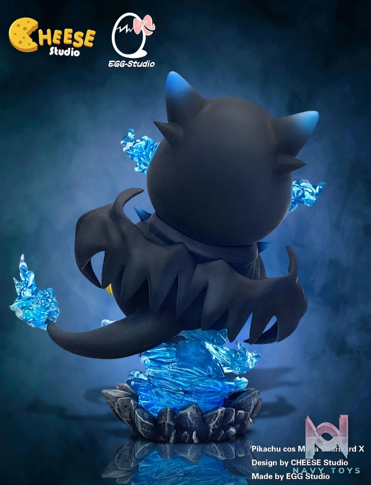 Pikachu cos Charizard X resin statue Cheese Studio x EGG Studio anime figure
