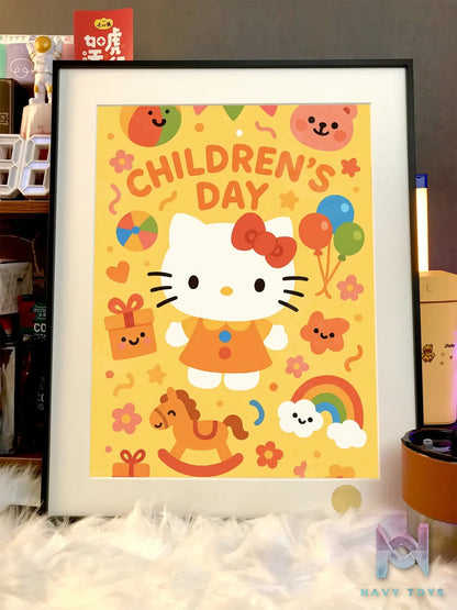 Xing Kong Studio – Sanrio Hello kitty anime 2D decorative painting