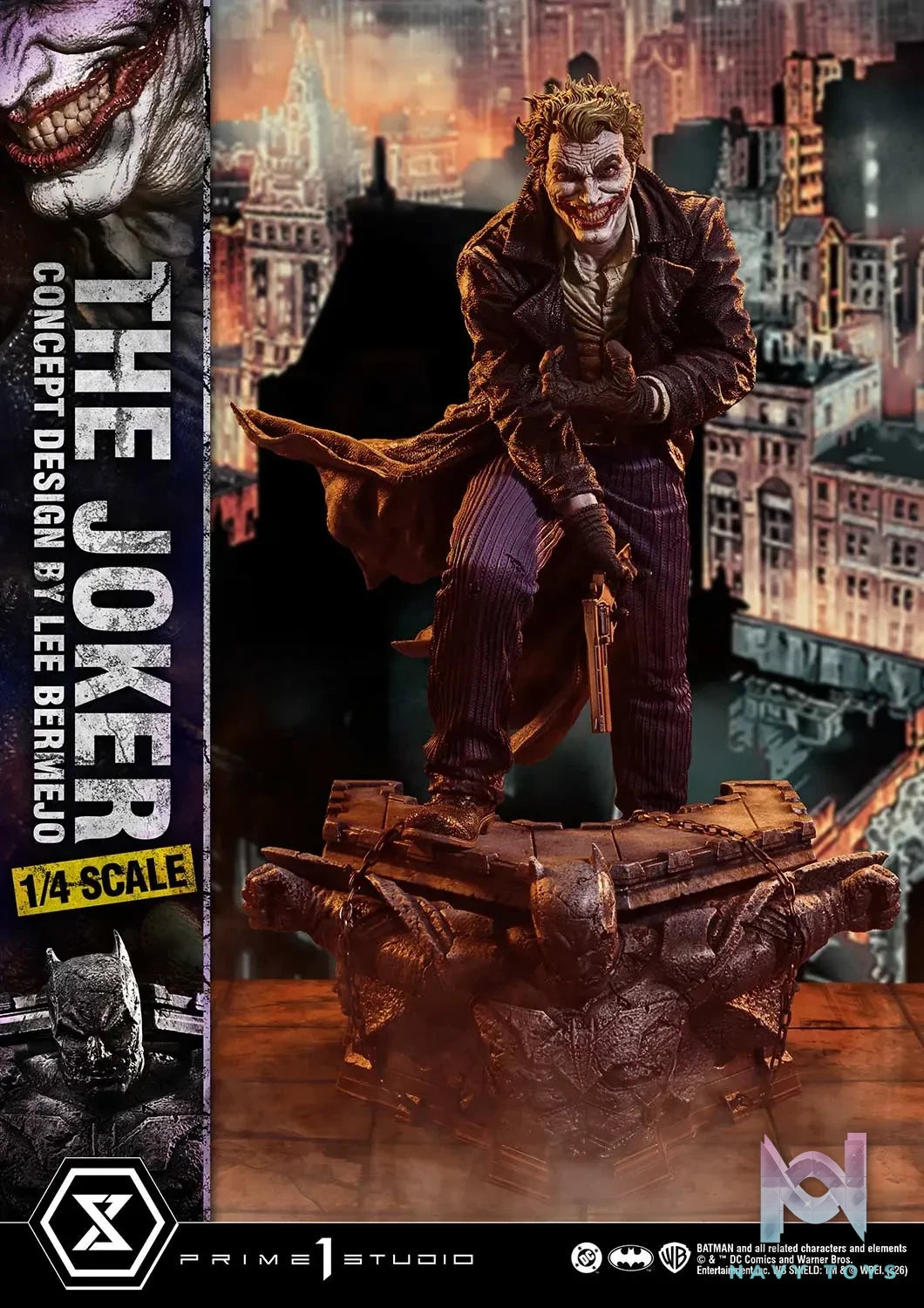Prime 1 Studio – Ultimate Premium Masterline Batman (Comics) The Joker (Concept Design by Lee Bermejo) UPMDC-15 UPMDC-15DX UPMDC-15DXS (Licensed)