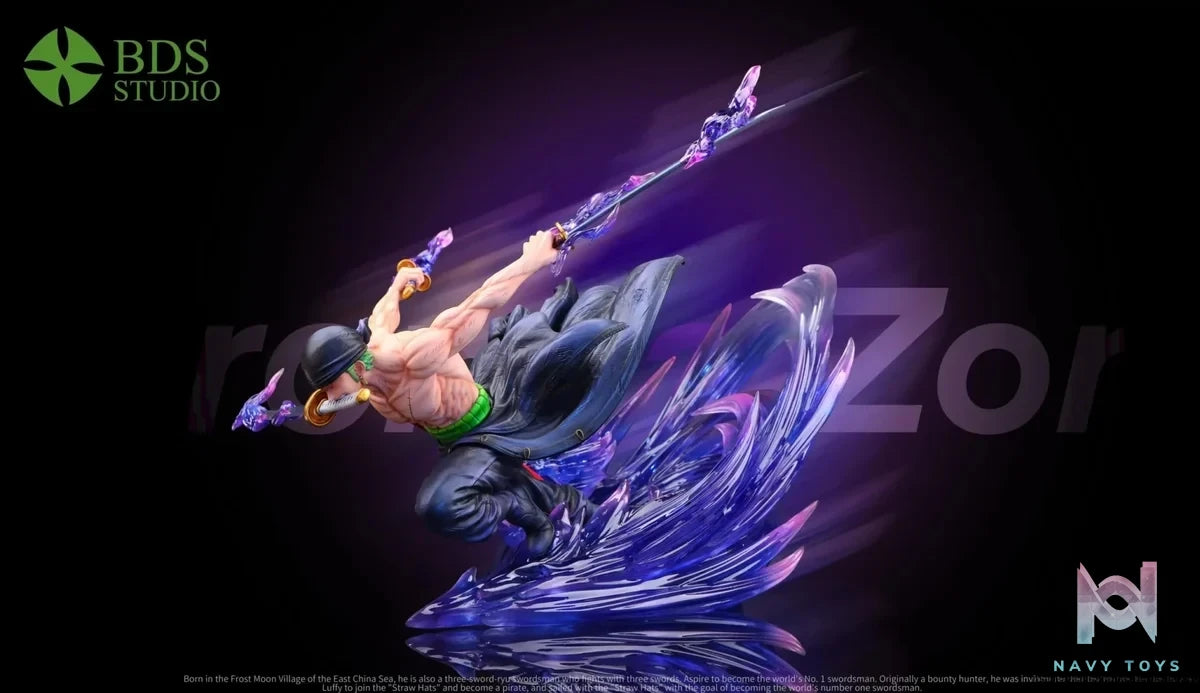 BDS Studio - One Piece Drift Roronoa Zoro resin statue Navy Toys anime figure