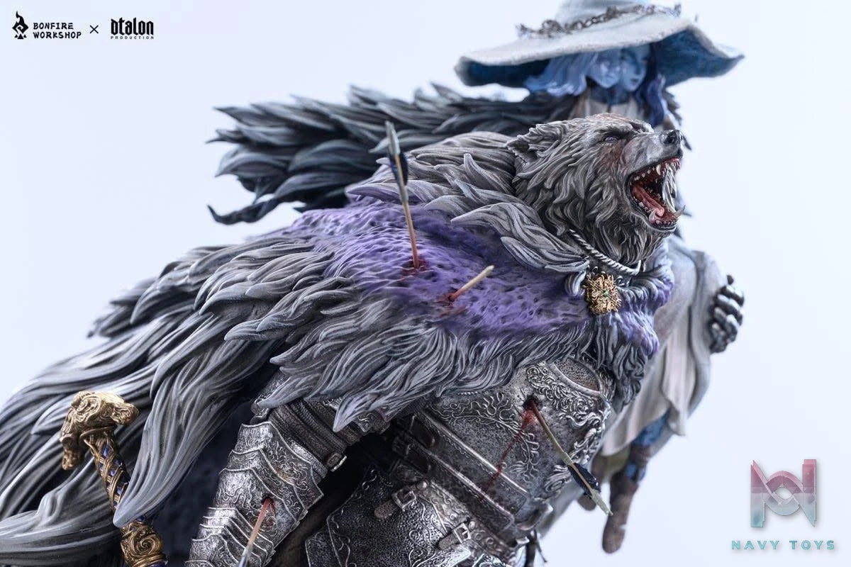 Wolf and Luna Princess - Elden Ring - Bonfire x Dtalon Studio resin statue Bonfire x Dtalon Studio anime figure