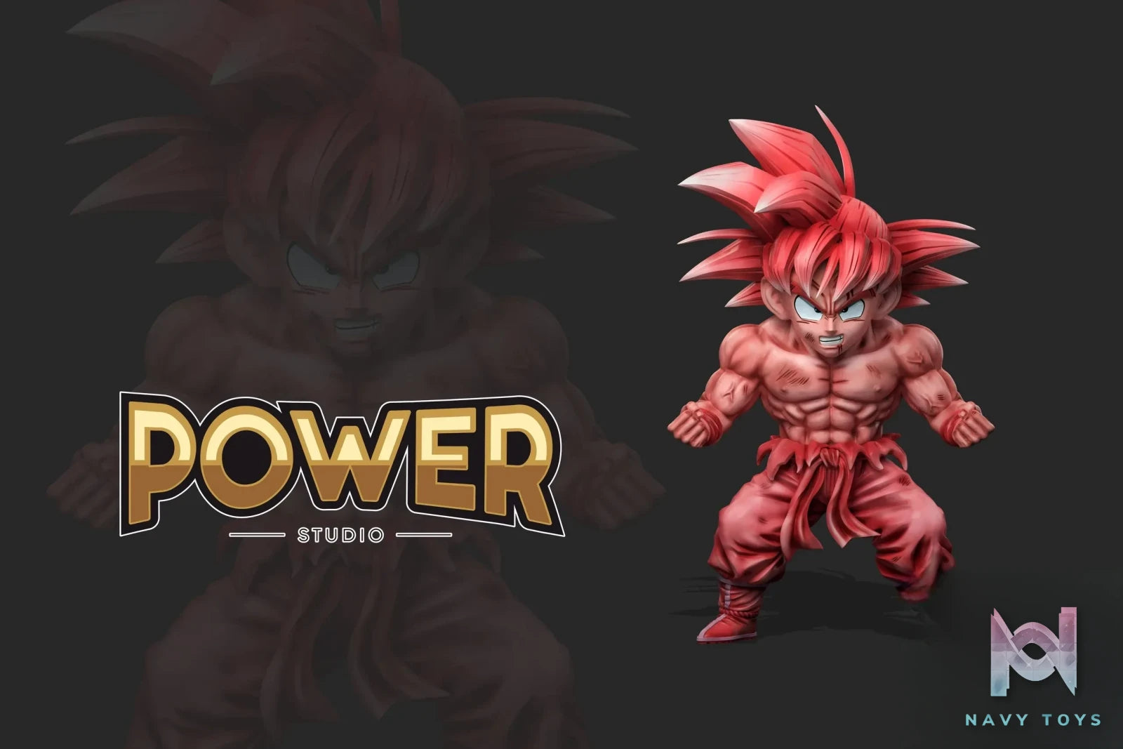 Power Studio – Dragon Ball Saiyan Son Goku
