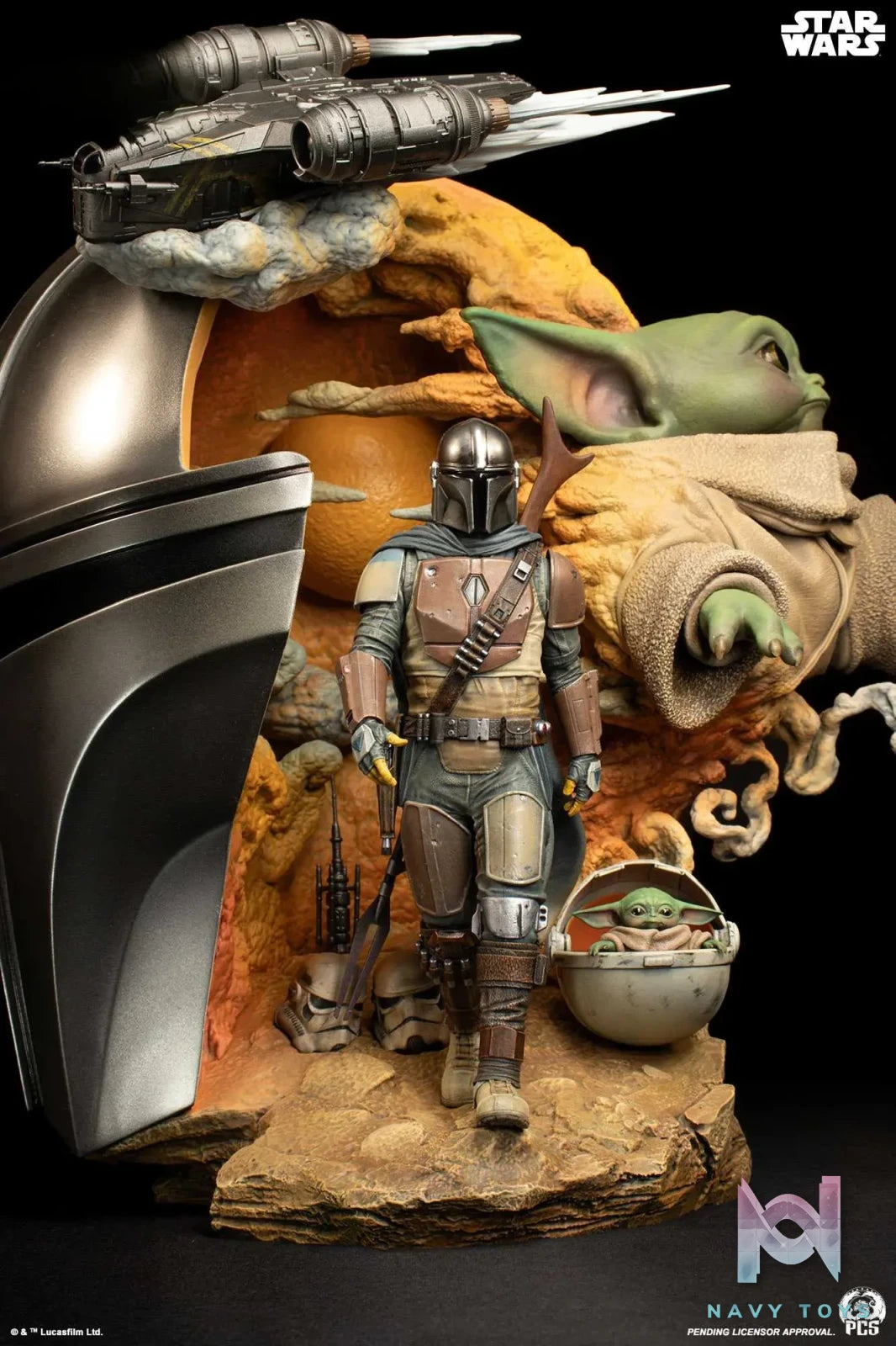 Premium Collectibles Studio – The Mandalorian – Fine Art Bust (Licensed)