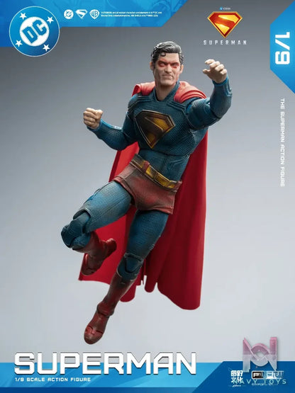 Fondjoy – Battle-Damaged New Superman 1/9 Articulated Figure (Licensed)