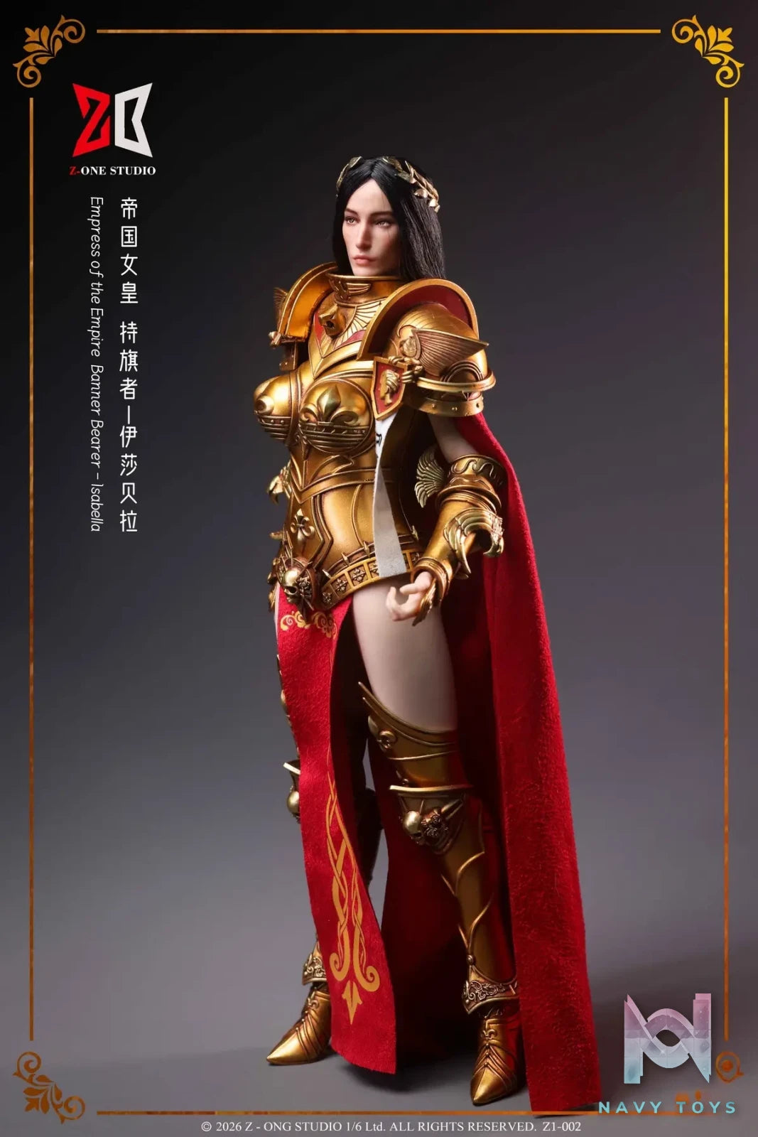 Z-ONE Studio – 1/6 Alloy Imperial Empress – Standard-Bearer Isabella (Licensed)