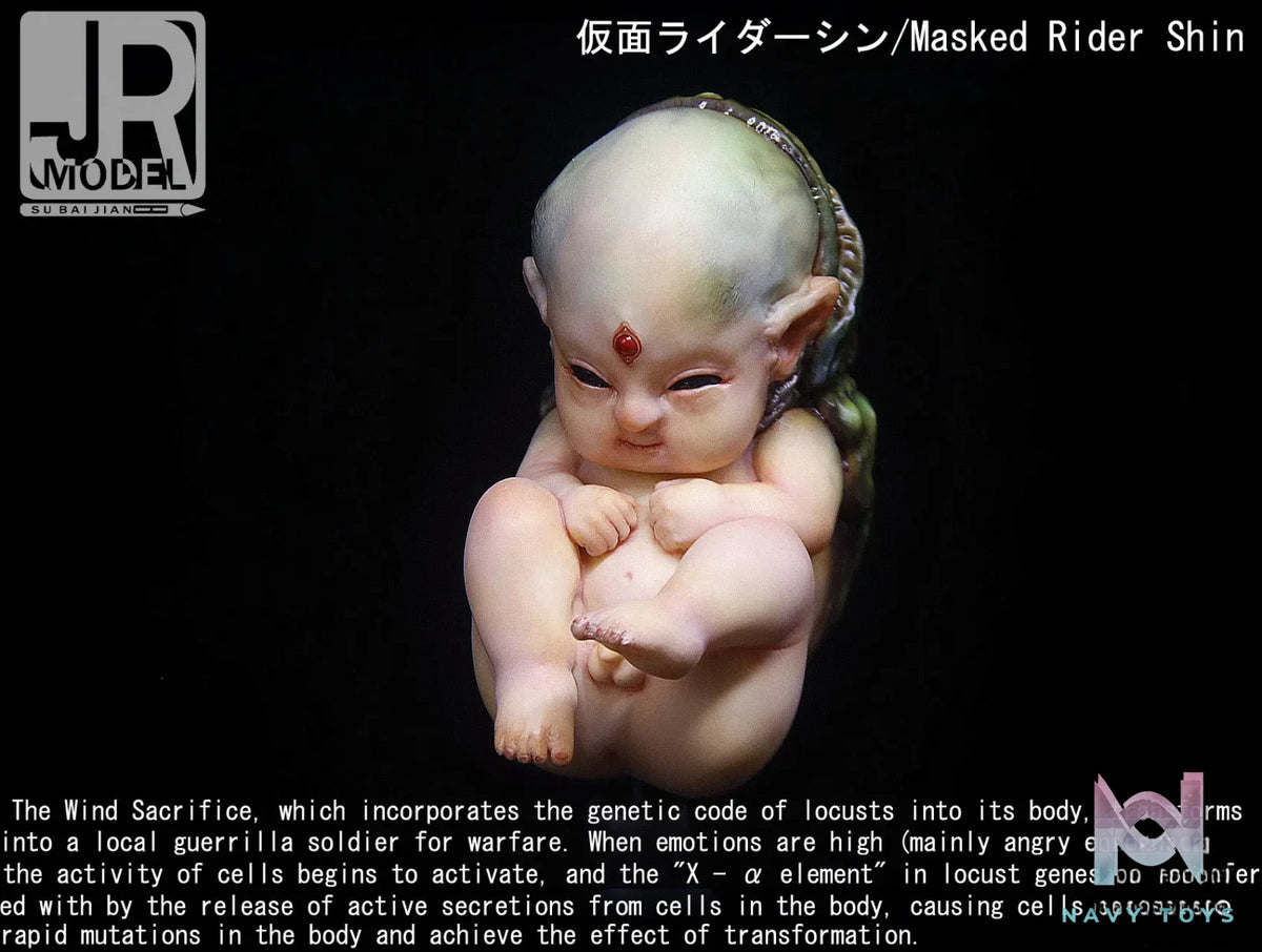 JRMODEL Studio – Kamen Rider Real Head Sculpture Fridge Magnet Series