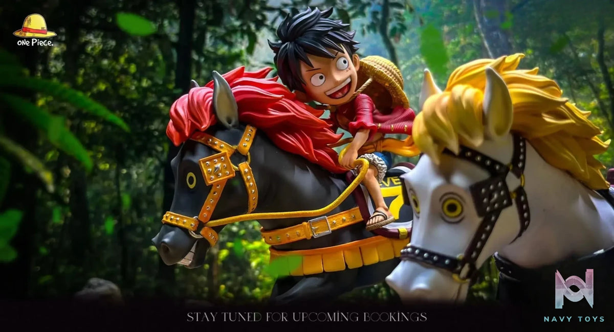 One Piece Studio – One Piece Riding Horse & Luffy