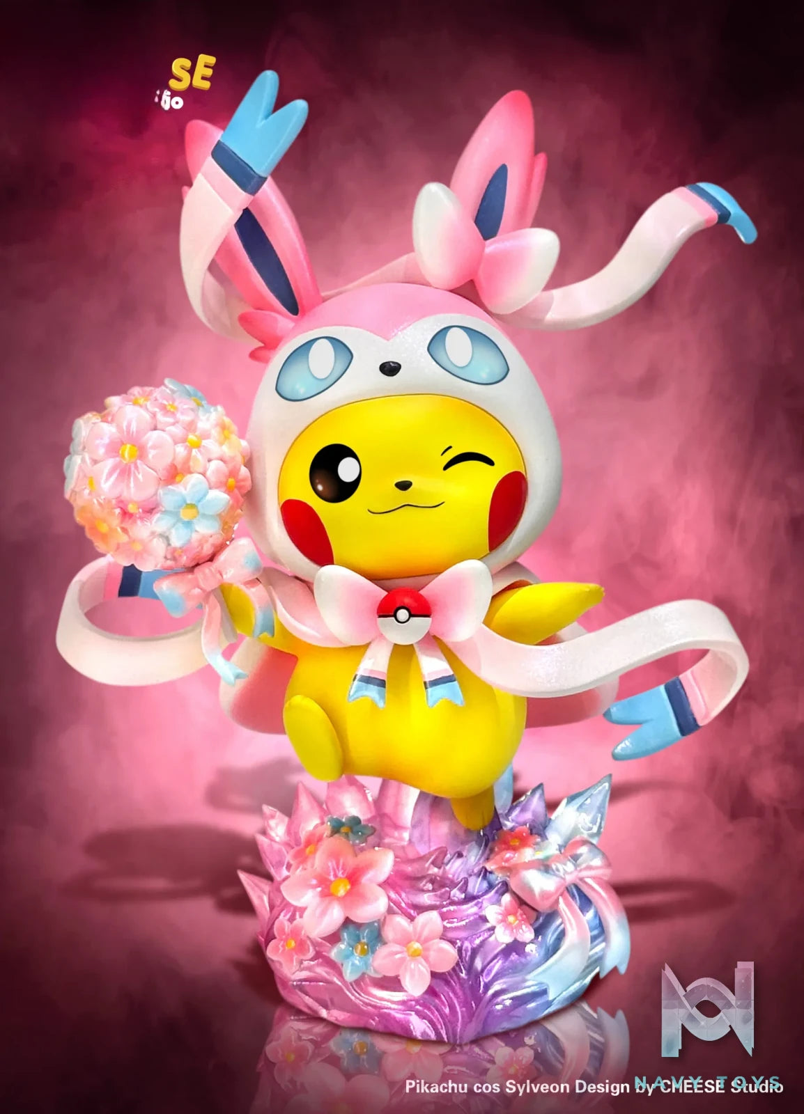 CHEESE Studio – Pikachu COS Espeon X Sylveon Pokémon