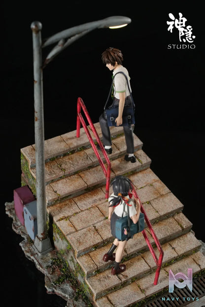Shen Yin Studio – Your Name Silhouette Moment Series Mitsuha Miyamizu & Taki Tachibana