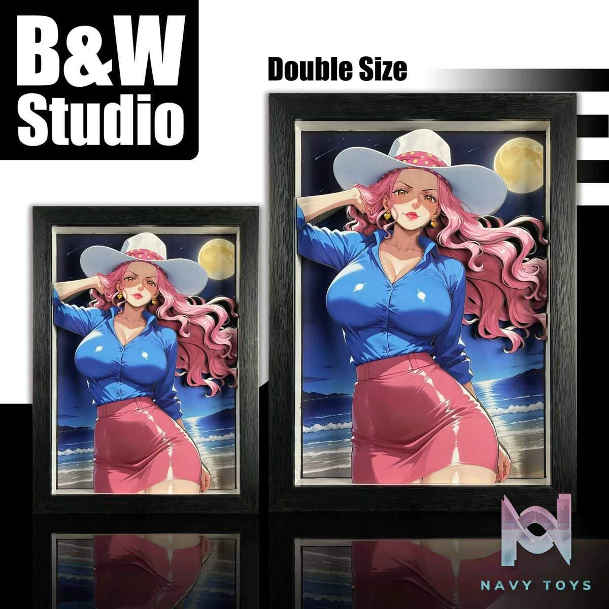 B&W Studio – Charlotte Linlin 3D Decorative Painting One Piece