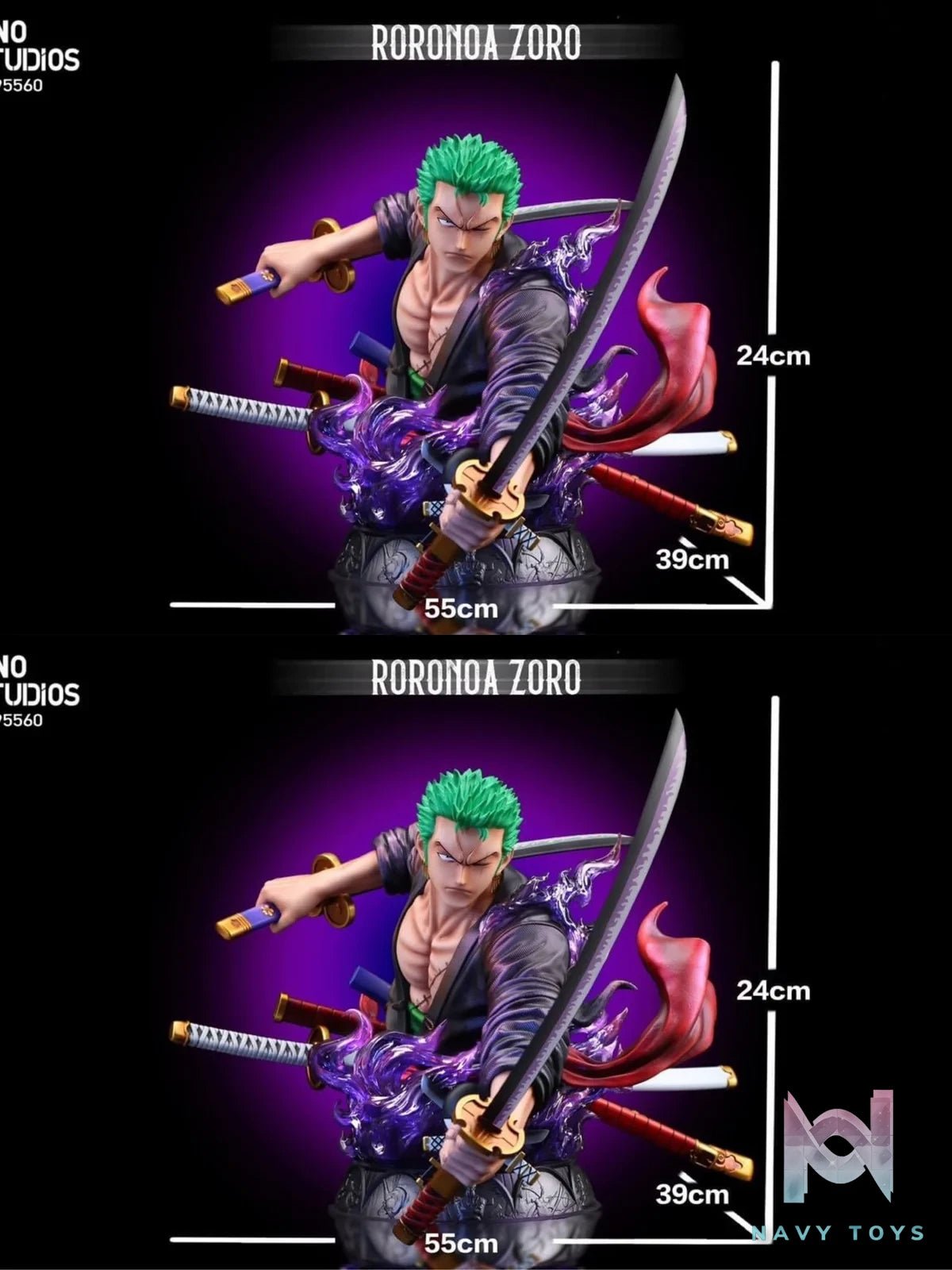 Bust Zoro - One Piece - Uno Studio resin statue UNO studio anime figure