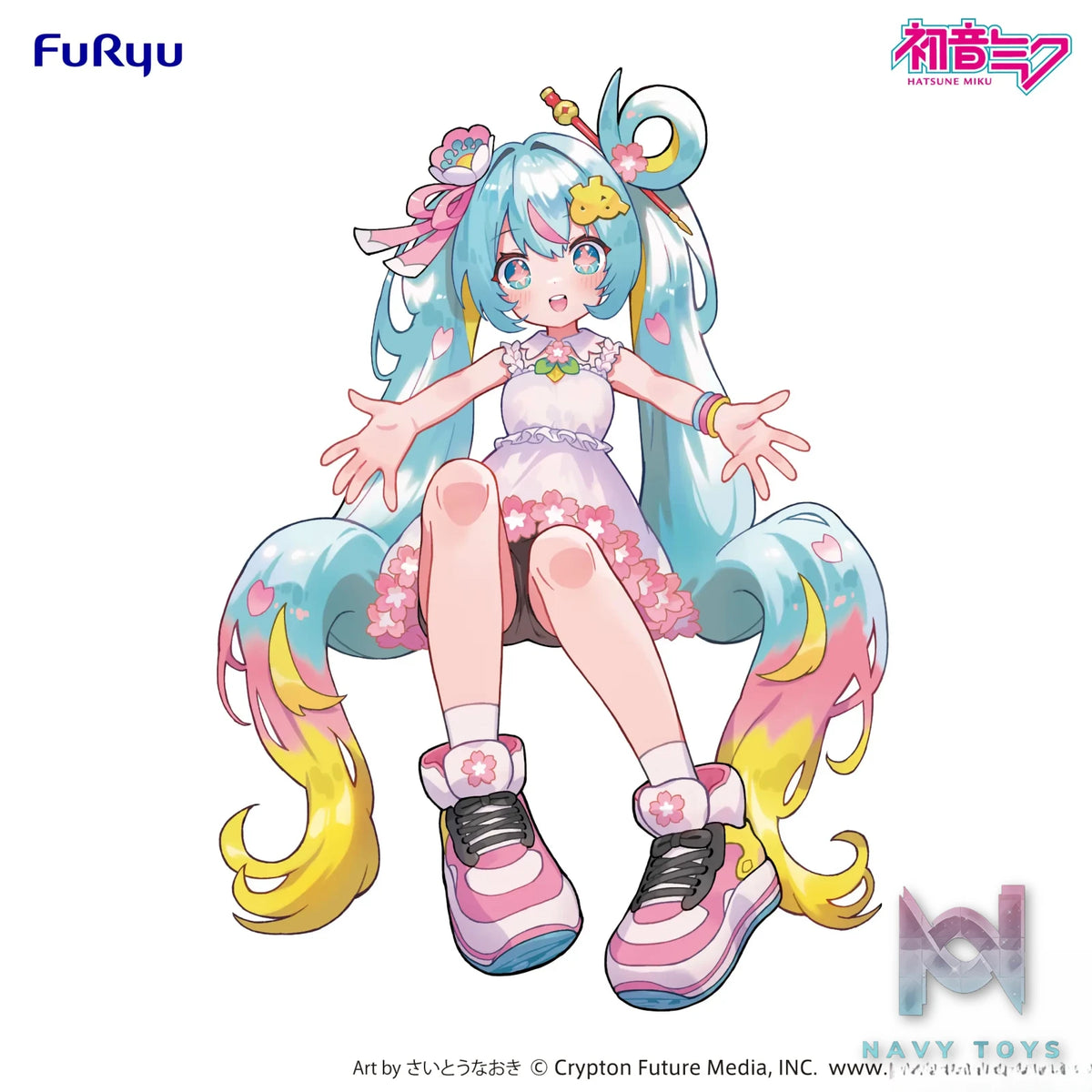 FURYU – Hatsune Miku Noodle Stopper Figure Hatsune Miku 10th Anniversary (Licensed)