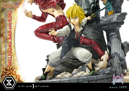 Prime 1 Studio – Concept Masterline The Seven Deadly Sins Meliodas, Ban and King CMNTZ-01 CMNTZ-01DXS (Licensed)