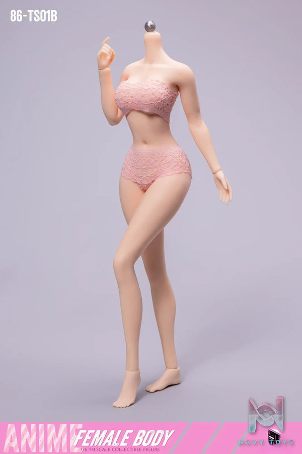 86TOYS – 86-TS01-AB 1/6 Fair Skin Female Body (Licensed)