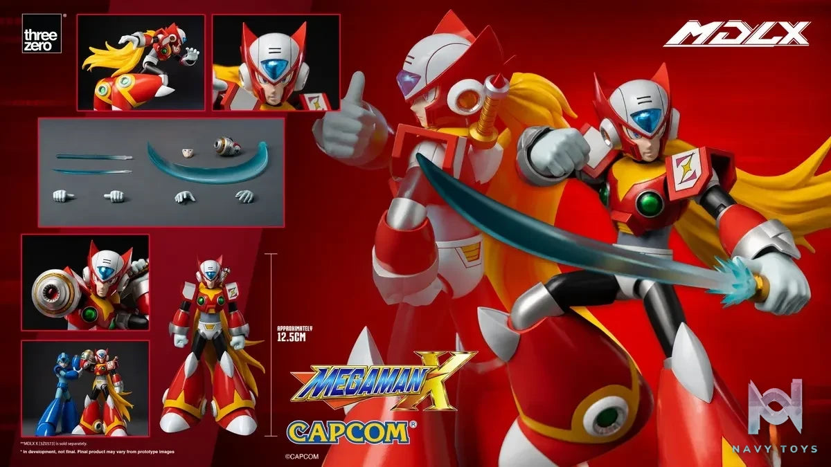 Threezero – Rockman X Mega Man X MDLX Zero 3Z05740A0 (Licensed)