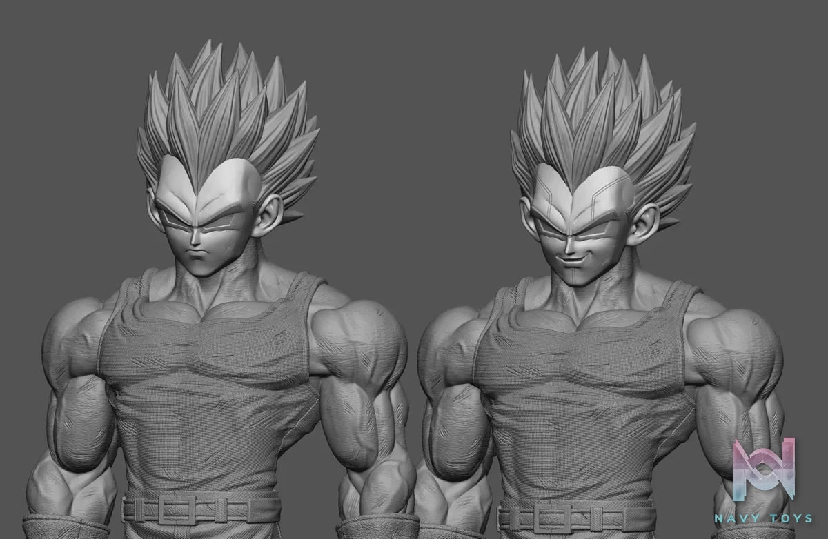 Li Zi Studio - GT Vegeta Dragon Ball resin statue Navy Toys anime figure